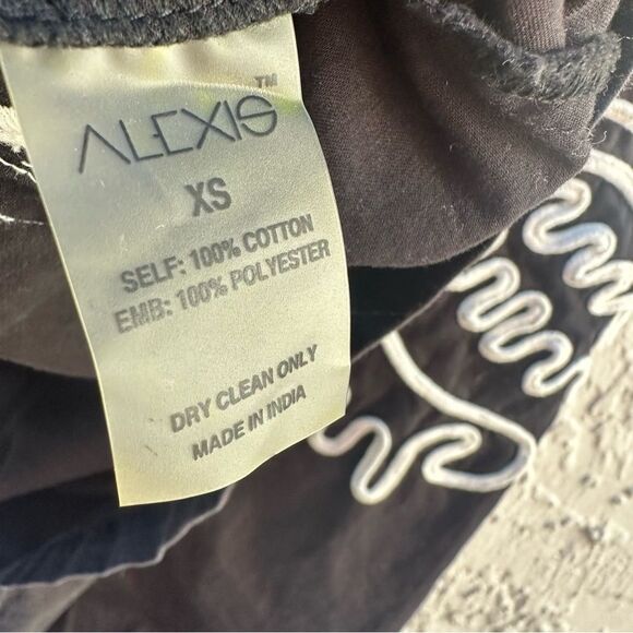 ALEXIS Belia Dress Women XS Maxi Boho Cottagecore Artsy Oversized - Picture 9 of 9